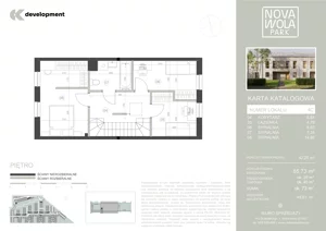 Dom 85,73 m², oferta nr 4C, Nova Wola Park II, Nowa Wola, ul. Przepiórki