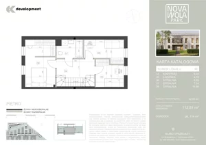 Dom 112,81 m², oferta nr 4E, Nova Wola Park II, Nowa Wola, ul. Przepiórki