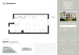 Dom 113,32 m², oferta nr 4F, Nova Wola Park II, Nowa Wola, ul. Przepiórki