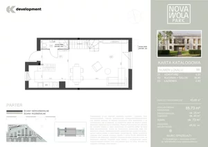Dom 85,73 m², oferta nr 8B, Nova Wola Park II, Nowa Wola, ul. Przepiórki