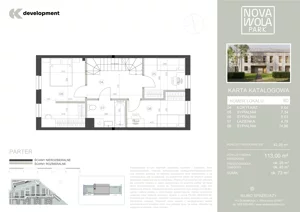 Dom 113,00 m², oferta nr 8D, Nova Wola Park II, Nowa Wola, ul. Przepiórki