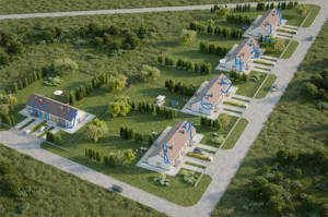 Dom bliźniak 80,00 m², Marwice, Sprzedaż