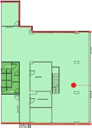 Lokal użytkowy 423,00 m², Kraków, Podgórze, Wadowicka, Wynajem