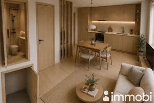 Mieszkanie dwupokojowe 23,90 m², Warszawa, Wawer, Błękitna, Sprzedaż