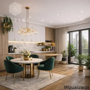 Mieszkanie trzypokojowe 56,05 m², Warszawa, Wilanów, Aleja Rzeczypospolitej, Sprzedaż