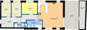 4 pokoje, mieszkanie 84,89 m², piętro 1, oferta nr 14, Bednarska 4, Łódź, Górna, ul. Bednarska 4
