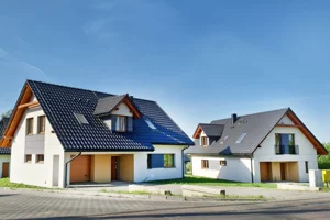 Zielone Ptakowice, nowe domy, Ekopol Górnośląski Holding Spółka Akcyjna, Ptakowice ul. Reptowskiej 34, Repty Śląskie, Tarnowskie Góry