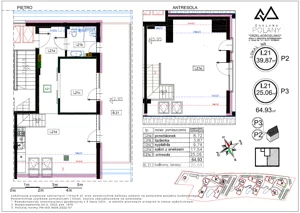 3 pokoje, apartament inwestycyjny 64,93 m², piętro 1, oferta nr I.21, Enklawa Polany, Kościelisko, ul. Chotarz Bór 14 A-M