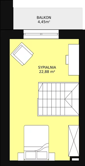 1 pokój, apartament 87,08 m², piętro 4, oferta nr 4_8, New Iron, Łódź, Śródmieście, ul. Andrzeja Struga 22