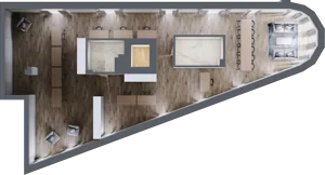 1 pokój, apartament 170,65 m², piętro 1, oferta nr 1_4, New Iron, Łódź, Śródmieście, ul. Andrzeja Struga 22