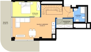 4 pokoje, apartament inwestycyjny 115,40 m², piętro 4, oferta nr 404, Apollo Resort, Świnoujście, Dzielnica Nadmorska, ul. Uzdrowiskowa