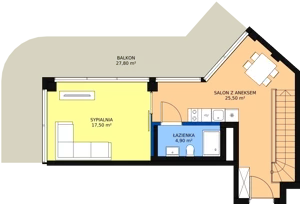 4 pokoje, apartament inwestycyjny 92,50 m², piętro 4, oferta nr 410, Apollo Resort, Świnoujście, Dzielnica Nadmorska, ul. Uzdrowiskowa