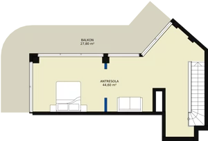 4 pokoje, apartament inwestycyjny 92,50 m², piętro 4, oferta nr 410, Apollo Resort, Świnoujście, Dzielnica Nadmorska, ul. Uzdrowiskowa