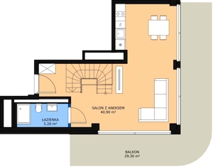3 pokoje, apartament inwestycyjny 87,50 m², piętro 4, oferta nr 432, Apollo Resort, Świnoujście, Dzielnica Nadmorska, ul. Uzdrowiskowa