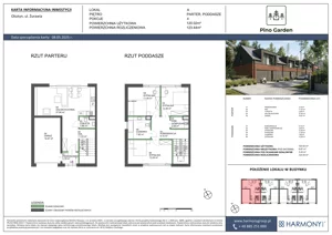Dom 120,02 m², oferta nr A, Pino Garden, Olsztyn, Gutkowo, ul. Żurawia