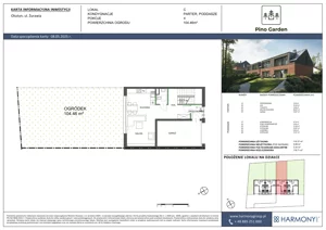 Dom 116,37 m², oferta nr C, Pino Garden, Olsztyn, Gutkowo, ul. Żurawia