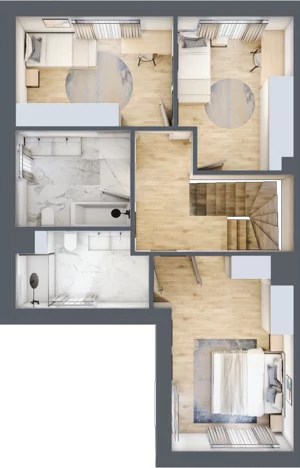 Dom 124,07 m², oferta nr 1.1, Ostoja Sękocin, Sękocin Stary, ul. Sękocińska 89