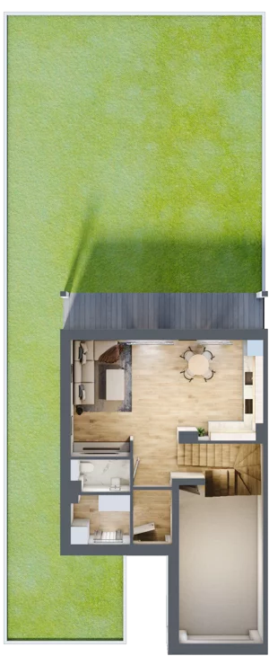 Dom 125,81 m², oferta nr 2.1, Ostoja Sękocin, Sękocin Stary, ul. Sękocińska 89