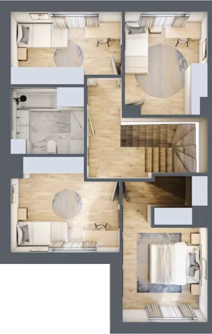 Dom 125,81 m², oferta nr 2.1, Ostoja Sękocin, Sękocin Stary, ul. Sękocińska 89