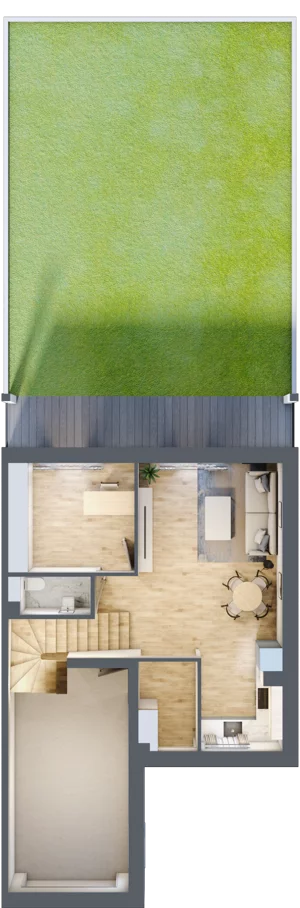 Dom 124,07 m², oferta nr 3.2, Ostoja Sękocin, Sękocin Stary, ul. Sękocińska 89
