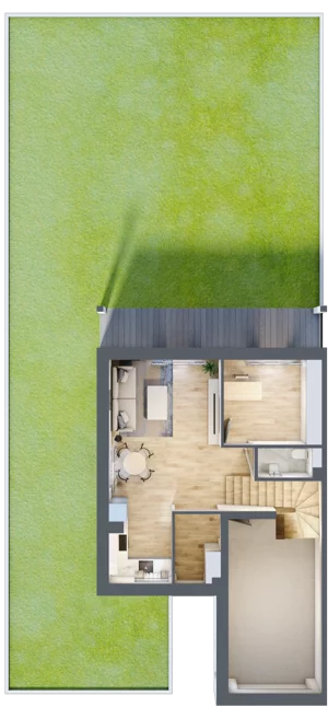 Dom 124,07 m², oferta nr 3.1, Ostoja Sękocin, Sękocin Stary, ul. Sękocińska 89