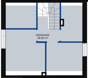 Dom 72,03 m², oferta nr 1.a, Osiedle Pastell, Warszawa, Białołęka, Henryków, ul. Kazimierza Pułaskiego