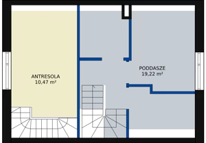 Dom 85,85 m², oferta nr 15.b, Osiedle Pastell, Warszawa, Białołęka, Henryków, ul. Kazimierza Pułaskiego