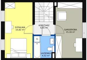 Dom 86,27 m², oferta nr 17.a, Osiedle Pastell, Warszawa, Białołęka, Henryków, ul. Kazimierza Pułaskiego