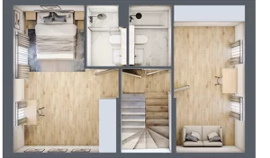 Dom 84,68 m², oferta nr 10.b, Leszczyńskiego 25, Warszawa, Ursus, Gołąbki, ul. Leszczyńskiego 25