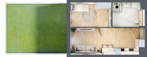 2 pokoje, mieszkanie 39,73 m², parter, oferta nr M72, Prato Park, Kraków, Czyżyny, ul. Na Łąkach