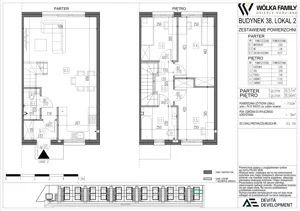 4 pokoje, mieszkanie 77,63 m², parter, oferta nr 38 lokal 2, Wólka Family, Wólka Kosowska, ul. Nadrzeczna