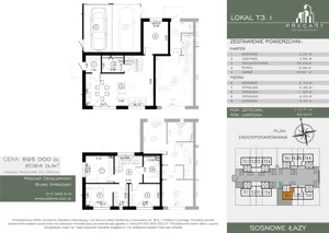 Dom 90,02 m², oferta nr T3.1, Osiedle Sosnowe Łazy, Łazy, ul Cicha