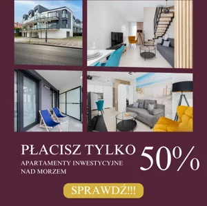Apartament Mieszkanie Niechorze 150m od Morza