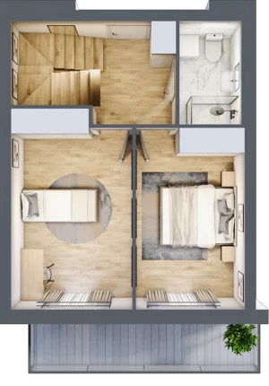 3 pokoje, mieszkanie 75,67 m², piętro 4, oferta nr A31, Dąbrowskiego 9, Szczecin, Zachód, Nowe Miasto, ul. Dąbrowskiego / Piekary
