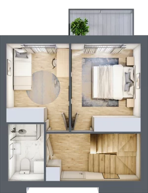 2 pokoje, mieszkanie 61,93 m², piętro 4, oferta nr A35, Dąbrowskiego 9, Szczecin, Zachód, Nowe Miasto, ul. Dąbrowskiego / Piekary