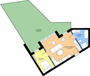 2 pokoje, lokal inwestycyjny 42,82 m², parter, oferta nr A08, Tatrzański Resort, Białka Tatrzańska, ul. Środkowa 75