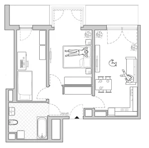 3 pokoje, apartament 61,86 m², piętro 1, oferta nr A/BP-M30, Baja Piaśniki, Świętochłowice, ul. Sudecka 10