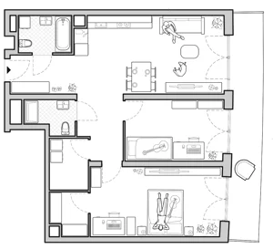3 pokoje, apartament 78,74 m², parter, oferta nr A/BP-M06, Baja Piaśniki, Świętochłowice, ul. Sudecka 10