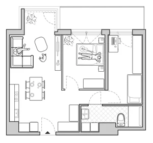 3 pokoje, apartament 55,04 m², piętro 3, oferta nr A/BP-M78, Baja Piaśniki, Świętochłowice, ul. Sudecka 10