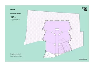 Lokal użytkowy 215,00 m², oferta nr 3, Tecto, Kraków, Podgórze Duchackie, Wola Duchacka, ul. Henryka Kamieńskiego