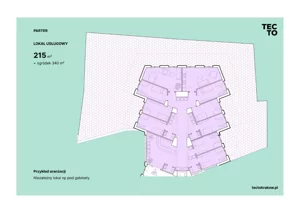 Lokal użytkowy 215,00 m², oferta nr 6, Tecto, Kraków, Podgórze Duchackie, Wola Duchacka, ul. Henryka Kamieńskiego