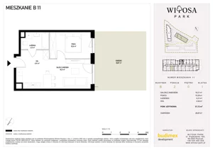 2 pokoje, mieszkanie 37,97 m², piętro 1, oferta nr A79, Witosa Park, Poznań, Winiary, Winiary, ul. Piątkowska 165 A-B