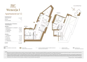 2 pokoje, mieszkanie 108,61 m², piętro 4, oferta nr LM12, Wenecja 1, Kraków, Stare Miasto, Piasek, ul. Wenecja / Garncarska