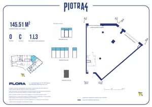 Lokal użytkowy 145,51 m², oferta nr 1.L3, Piotra 4 - lokale użytkowe, Gdynia, Śródmieście, ul. Św. Piotra 4