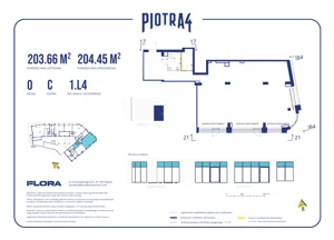 Lokal użytkowy 203,66 m², oferta nr 1.L4, Piotra 4 - lokale użytkowe, Gdynia, Śródmieście, ul. Św. Piotra 4