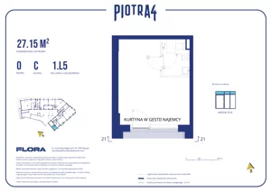 Lokal użytkowy 27,15 m², oferta nr 1.L5, Piotra 4 - lokale użytkowe, Gdynia, Śródmieście, ul. Św. Piotra 4