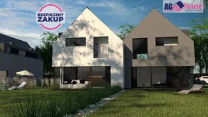 Dom bliźniak 123,54 m², Bojano, Nad Rozlewiskiem, Sprzedaż