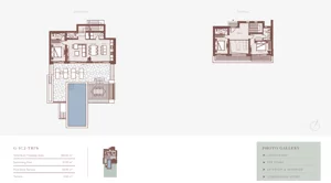 Dom 184,06 m², oferta nr 7B, Golf Townhouse by Luštica Bay, Radovici