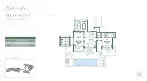 Dom 385,34 m², oferta nr G/1B2/V13, Golf Villas by Luštica Bay, Tivat, Radovici