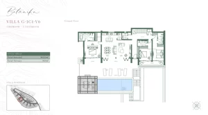Dom 275,00 m², oferta nr G/1C1/V6, Golf Villas by Luštica Bay, Tivat, Radovici